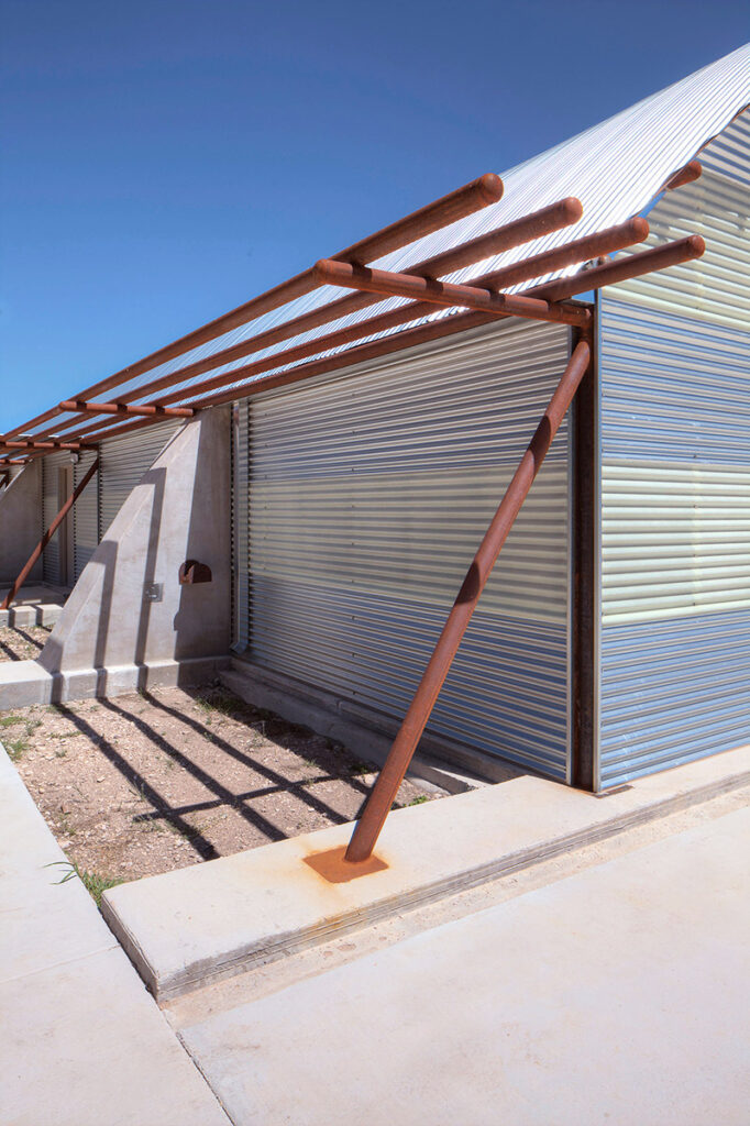Exterior of Equipment Sombrillo project